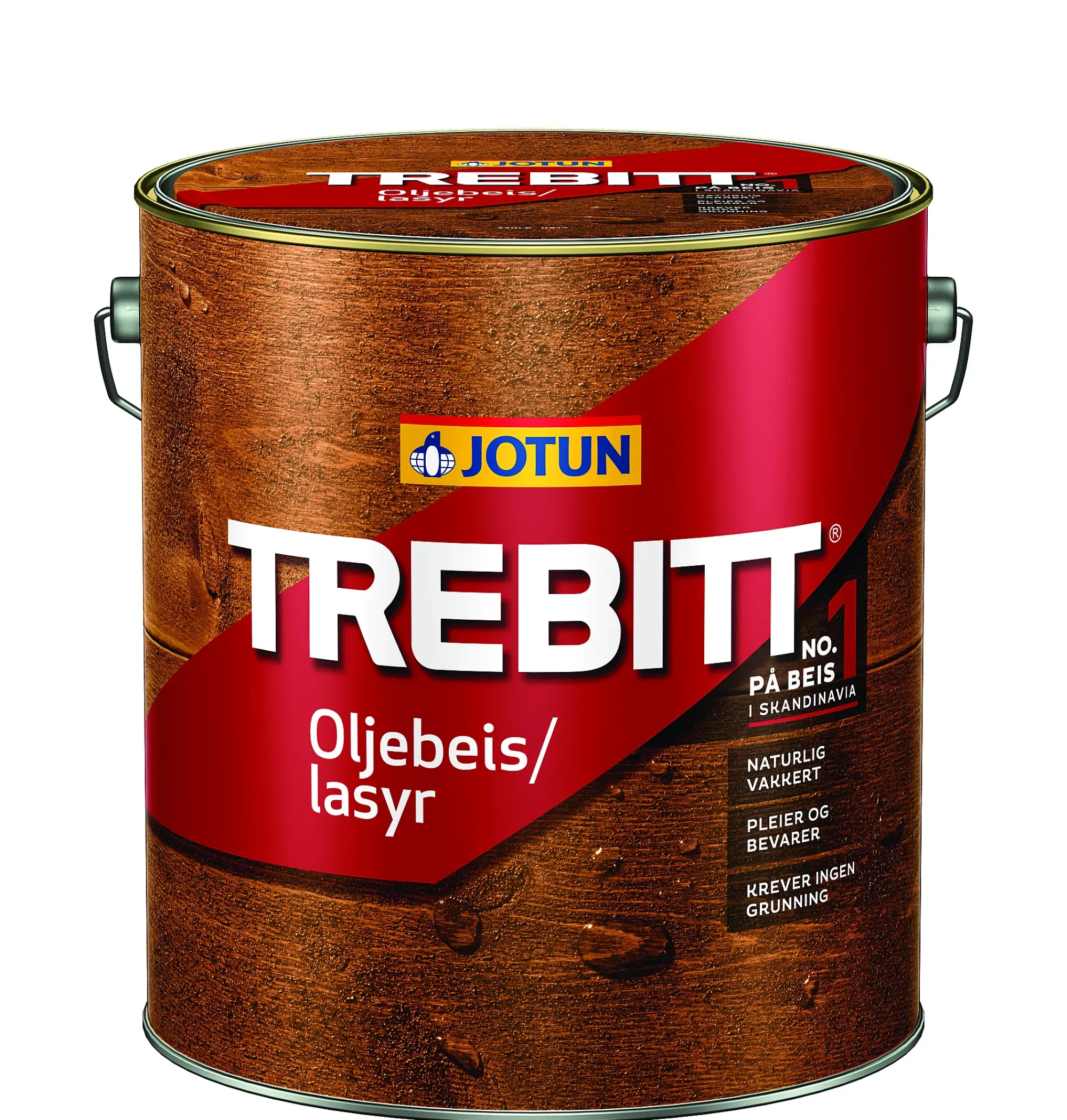 Trebitt oljebeis hvit 10l-Jotun Outlet