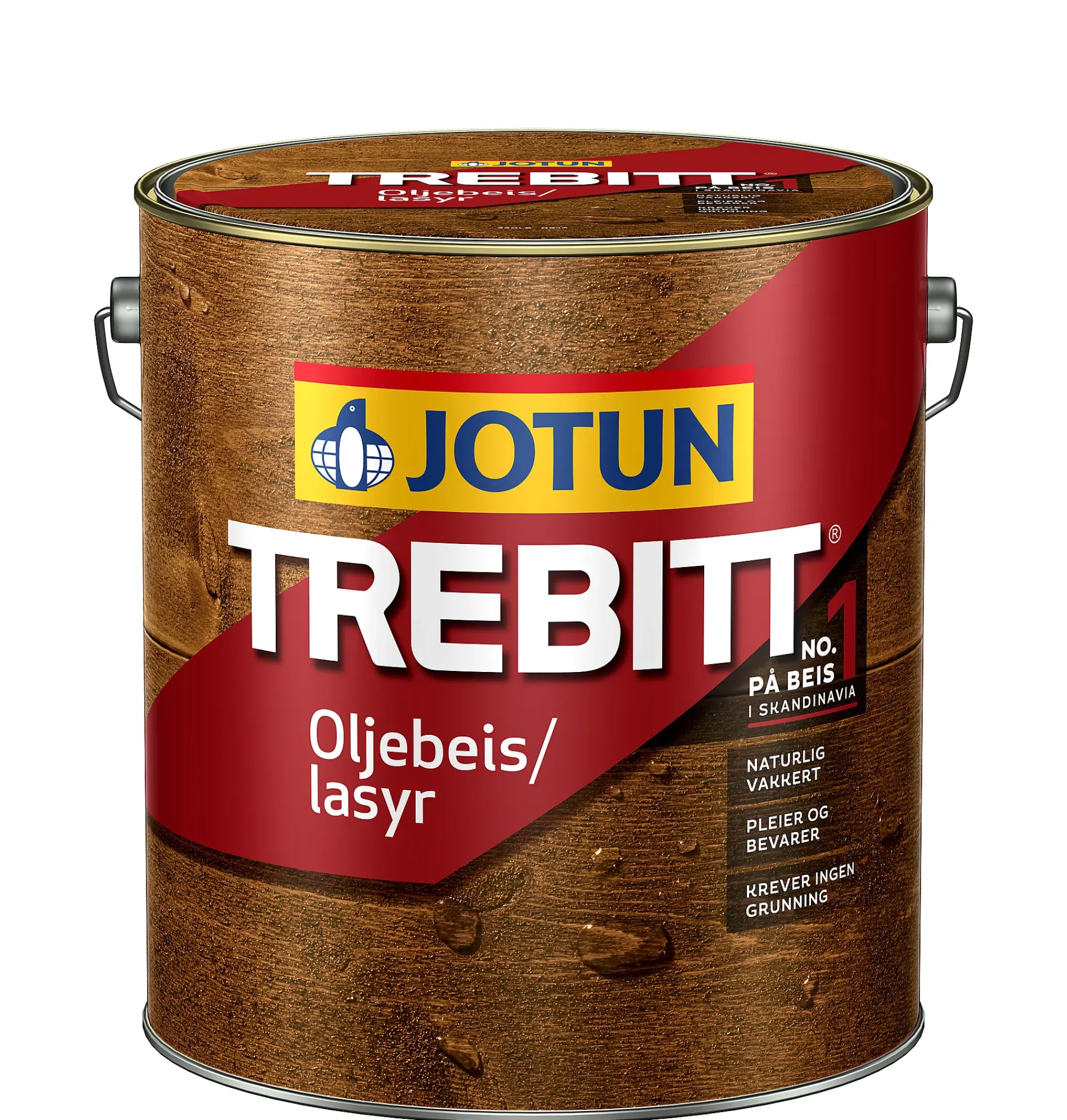 TREBITT OLJEBEIS RØD-BASE 10L-Jotun New