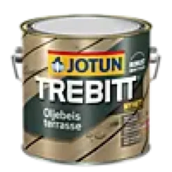 Trebitt oljebeis terrasse gul base 2,7l-Jotun Sale