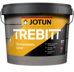 Trebitt Terrassebeis 9710 terrassegrå 3l-Jotun