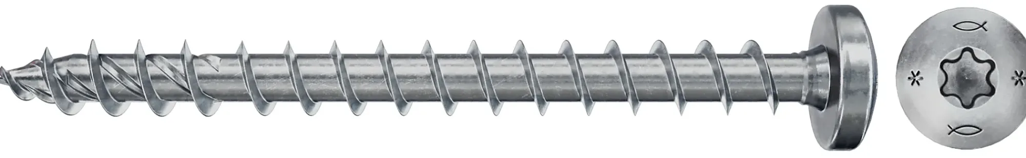 Treskrue Panhode 4,0X40mm C5 Utendørs-Fischer Best