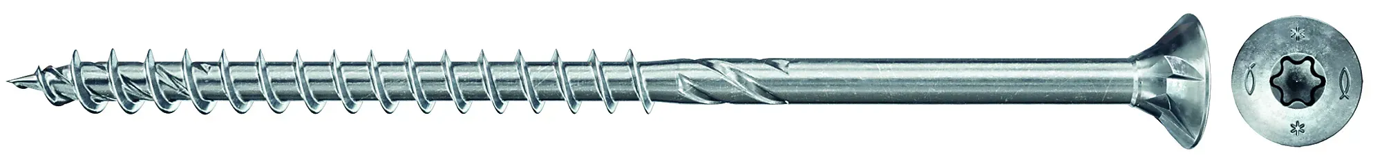 Treskrue Senkhode 3,5x30mm Elzink-Fischer Best