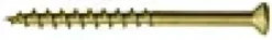 Treskrue senk 3,0x16mm messing-Fischer