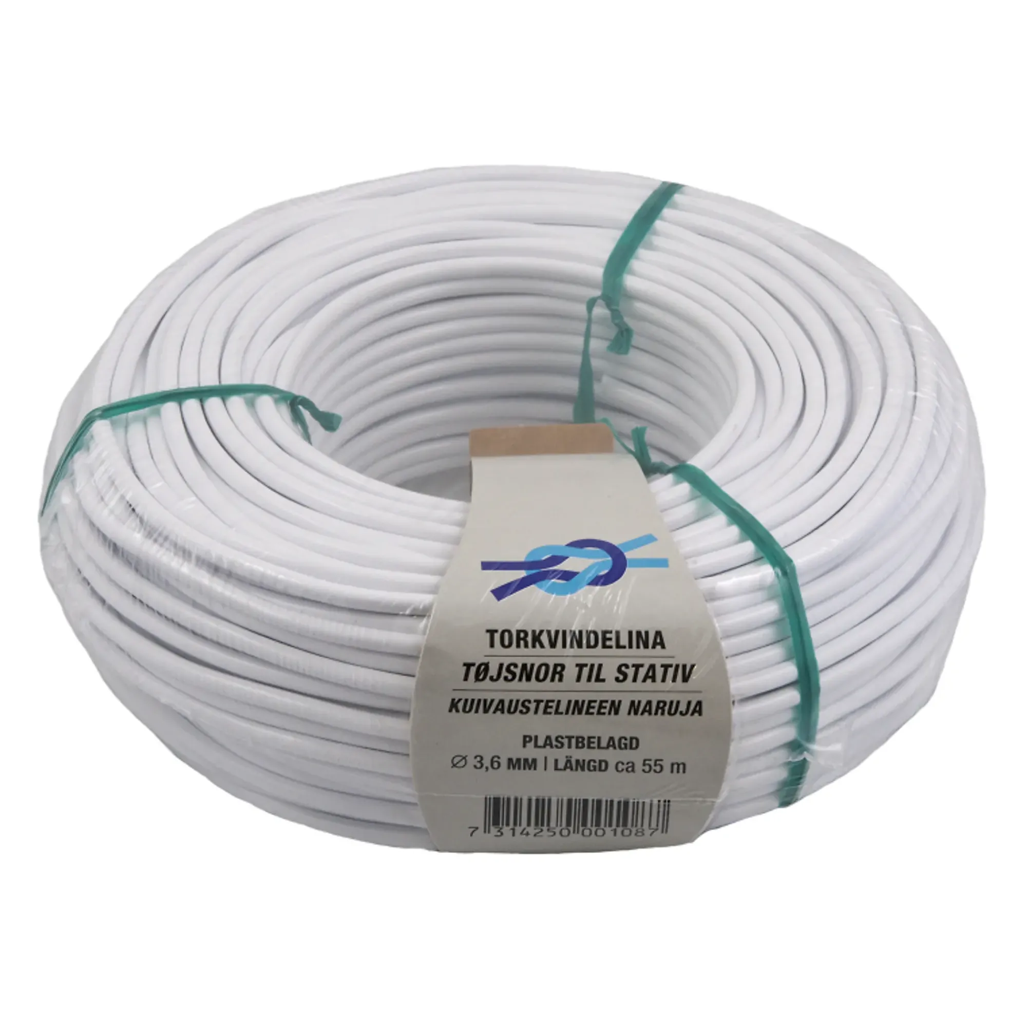 TØRKESNOR PLASTBELAGT 55M-Poly Produkter New