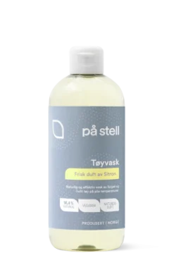 Tøyvask med sitronduft - til farget og hvitt tøy-På stell Hot