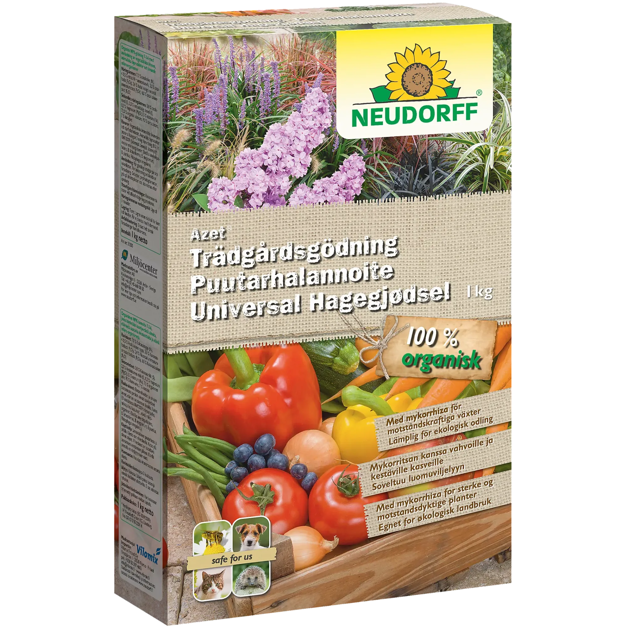Universal hagegjødsel 1kg-Neudorff Discount