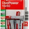 Universalplugg Duopower 10x50 BK 8stk-Fischer Discount