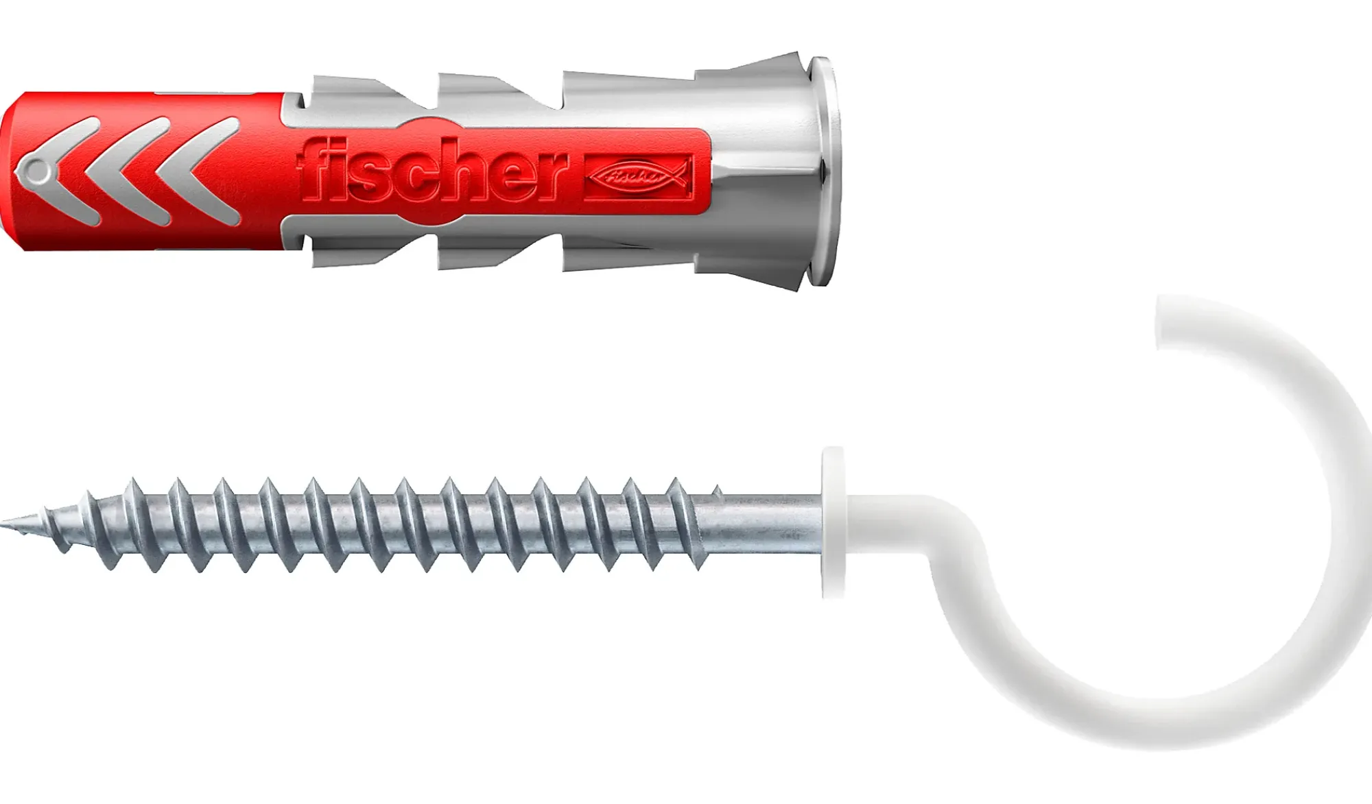 Universalplugg Duopower 6x30mm med krok 6 Stk-Fischer Discount