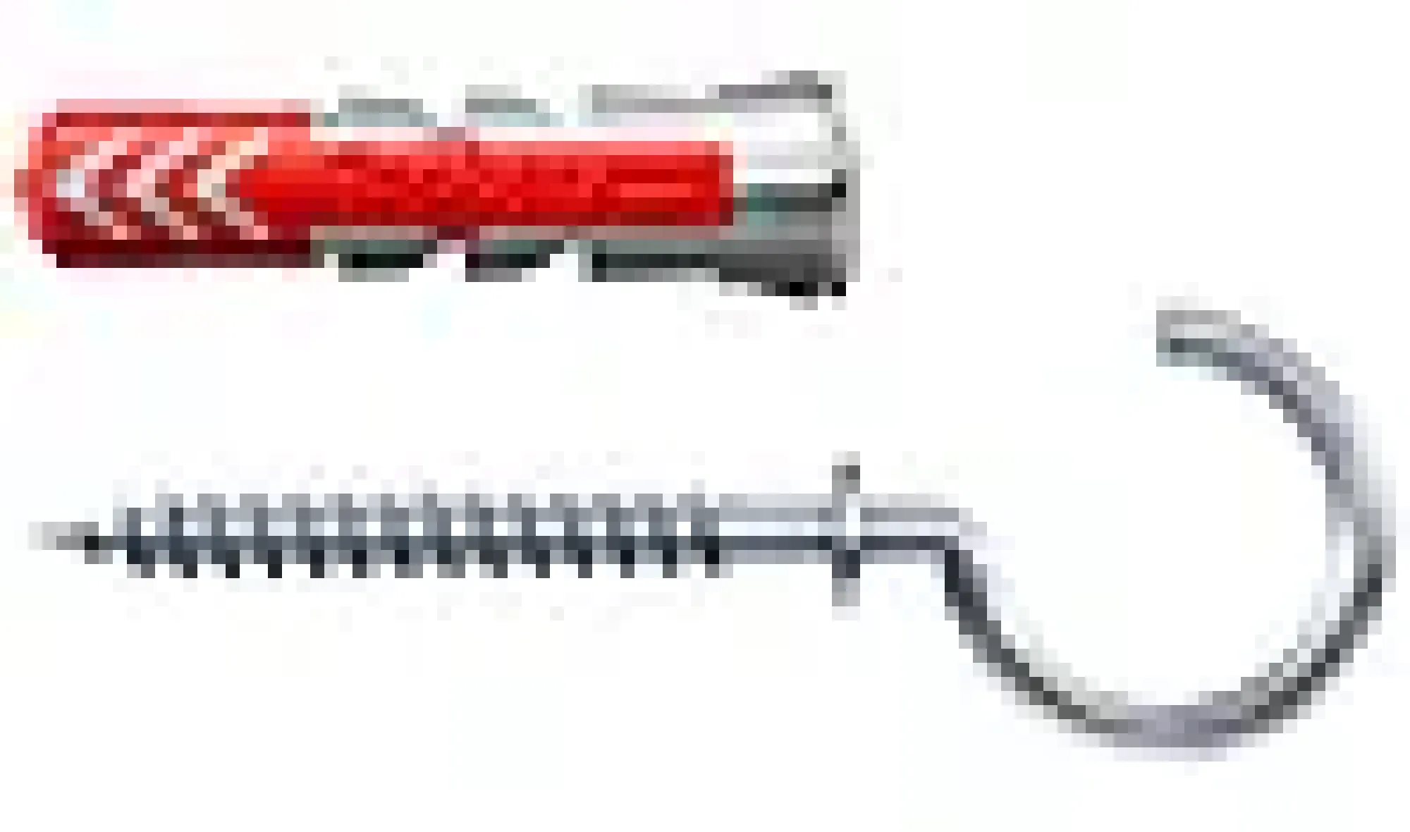 Universalplugg Duopower 6x30 RH BK 6stk med blank krok-Fischer