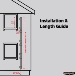 Utfellbar Rømningsstige 3,9m-Housegard Online