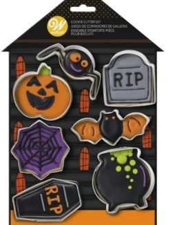 Utstikkersett Halloween 7 deler 7x6cm-Wilton Discount