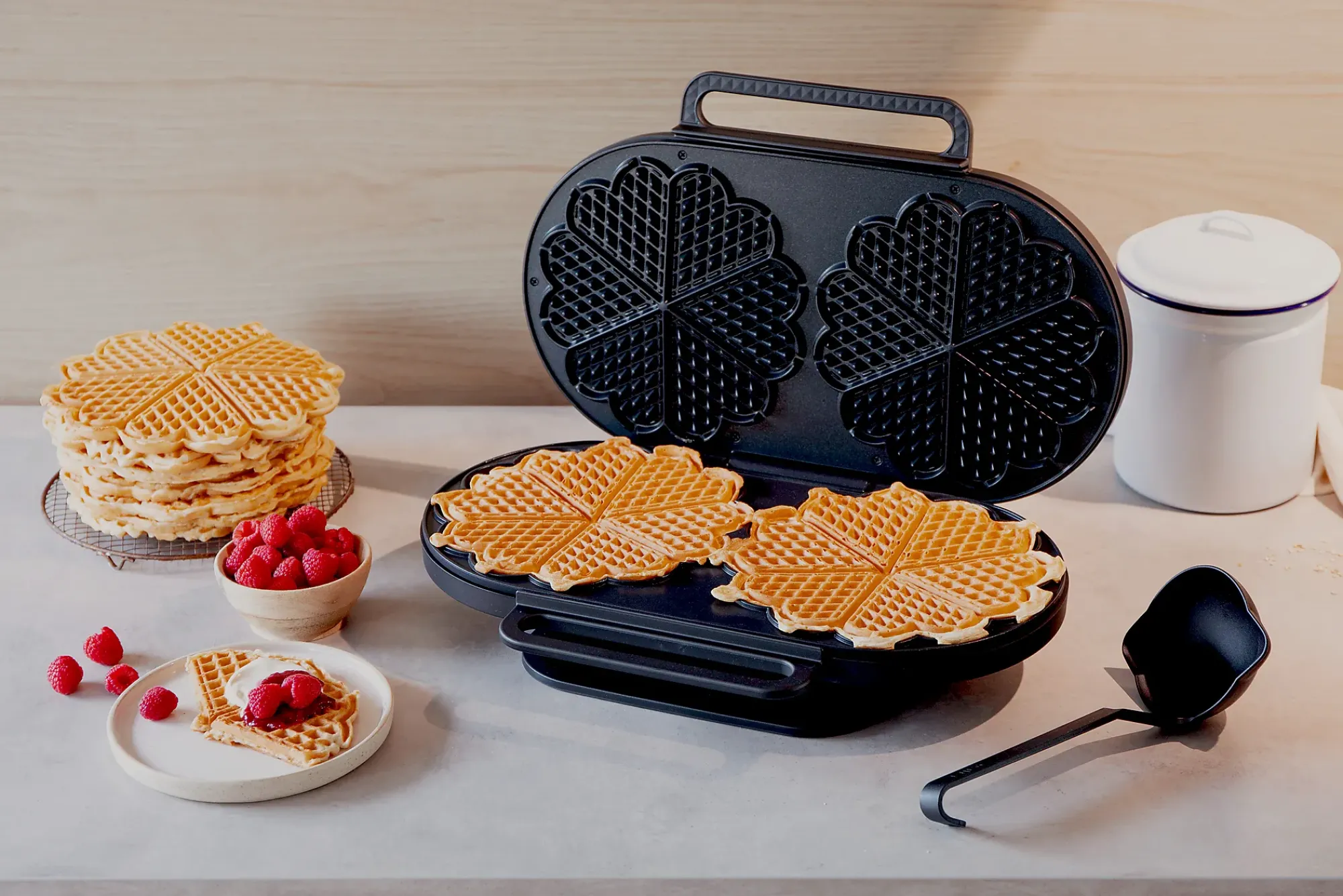Vaffeljern dobbelt WM6DB-220-Wilfa Sale
