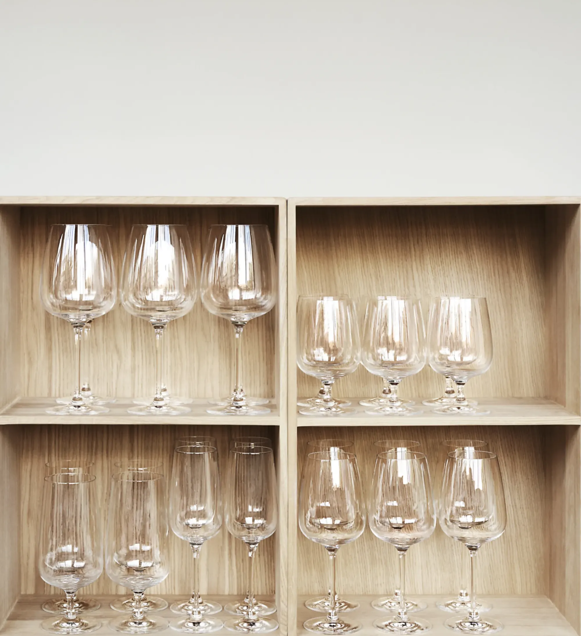 Vannglass med stett Bouquet 38cl-Holmegaard
