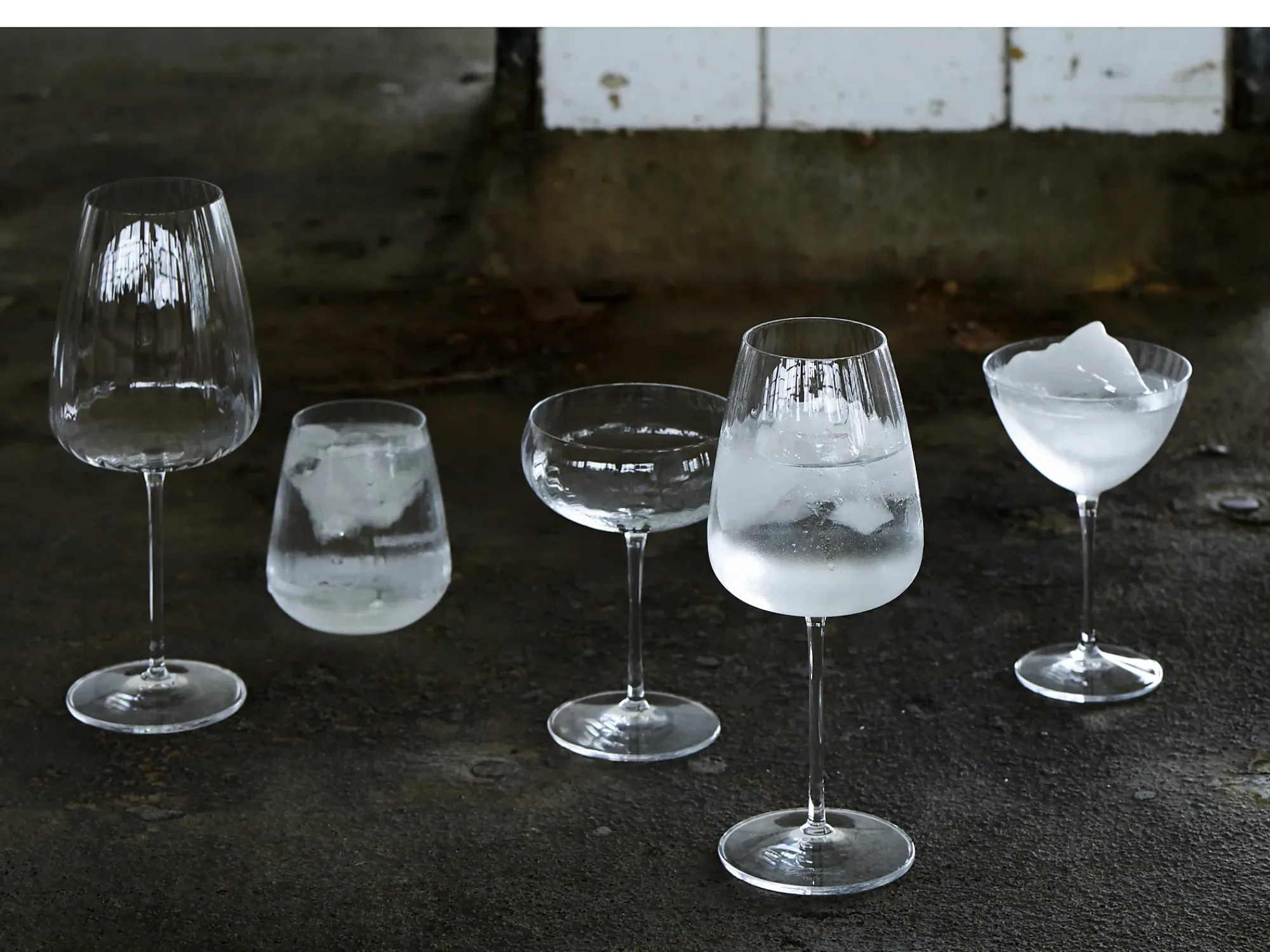 Vannglass Optica 45cl 4stk-Luigi bormioli Best