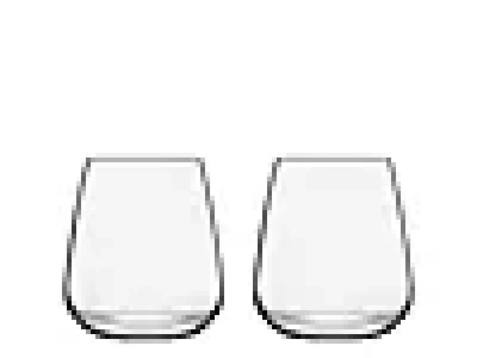 Vannglass Talismano 45cl 2stk-Luigi bormioli New