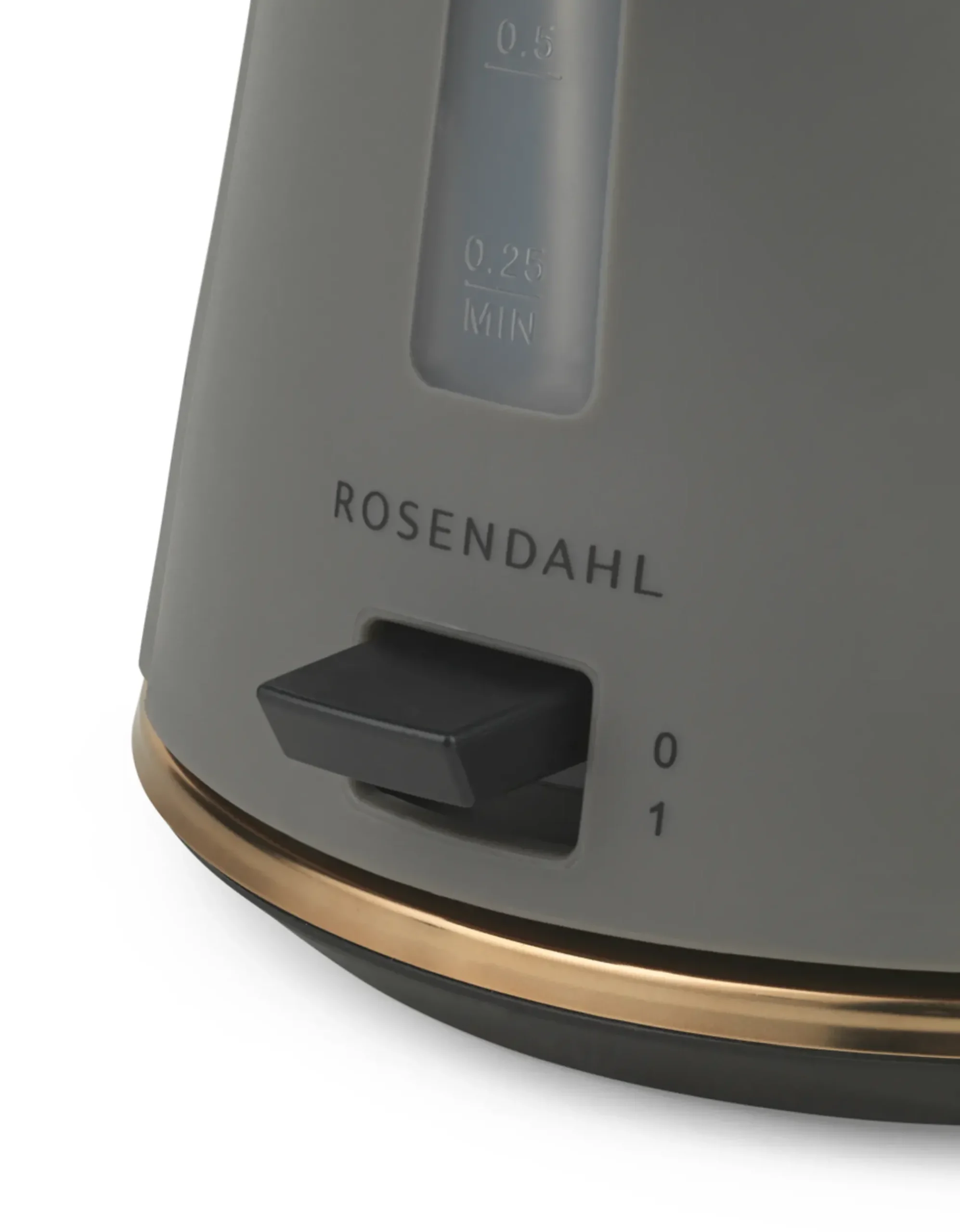 Vannkoker Ash patinert stål 1,4l-Rosendahl New