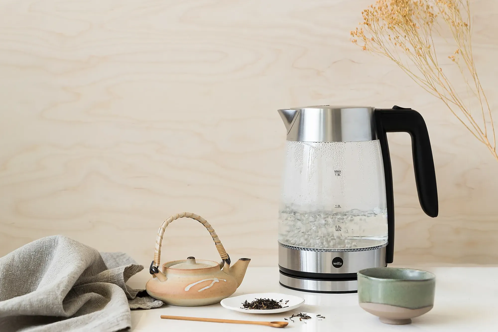 Vannkoker pure boil WKG-2200S 2200w-Wilfa Sale