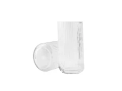 VASE H25 MUNNBLÅST GLASS-Lyngby porcelæn New