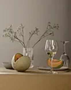 VASE H20,5 MUNNBLÅST GLASS-Lyngby porcelæn Discount