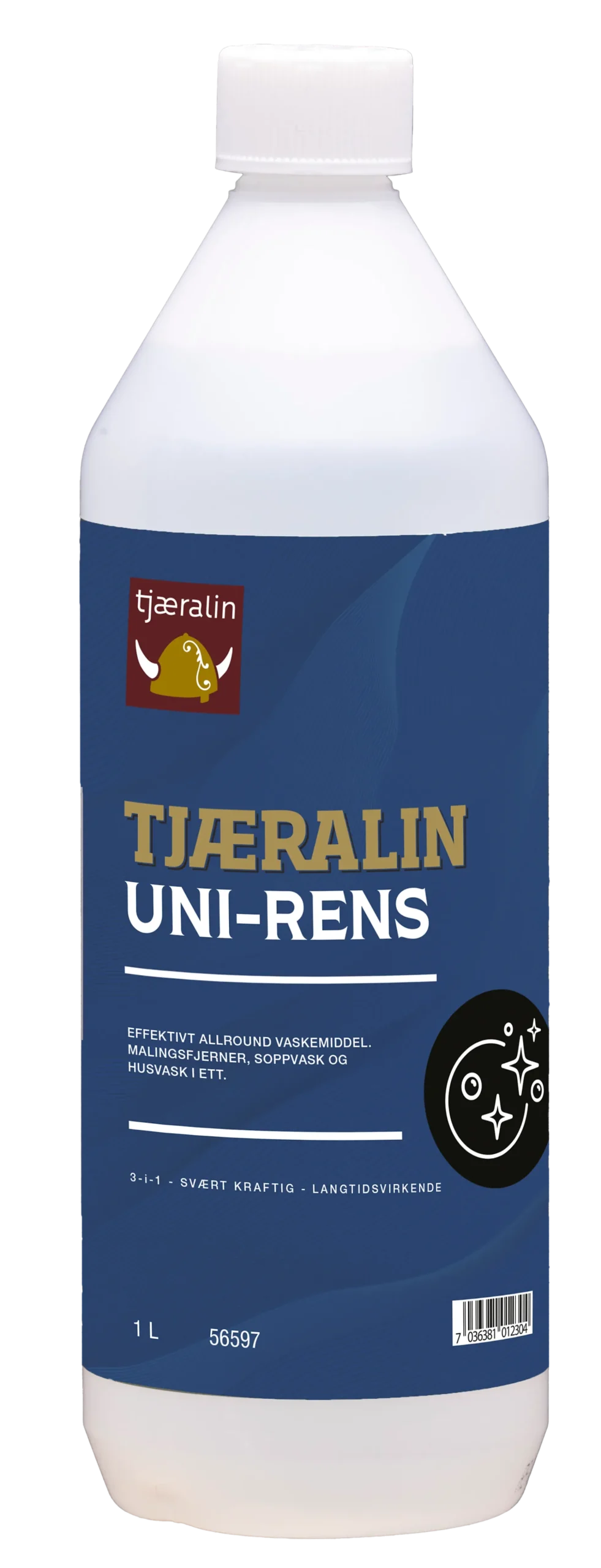 Vaskemiddel uni rens 1-2-3 1l- Best