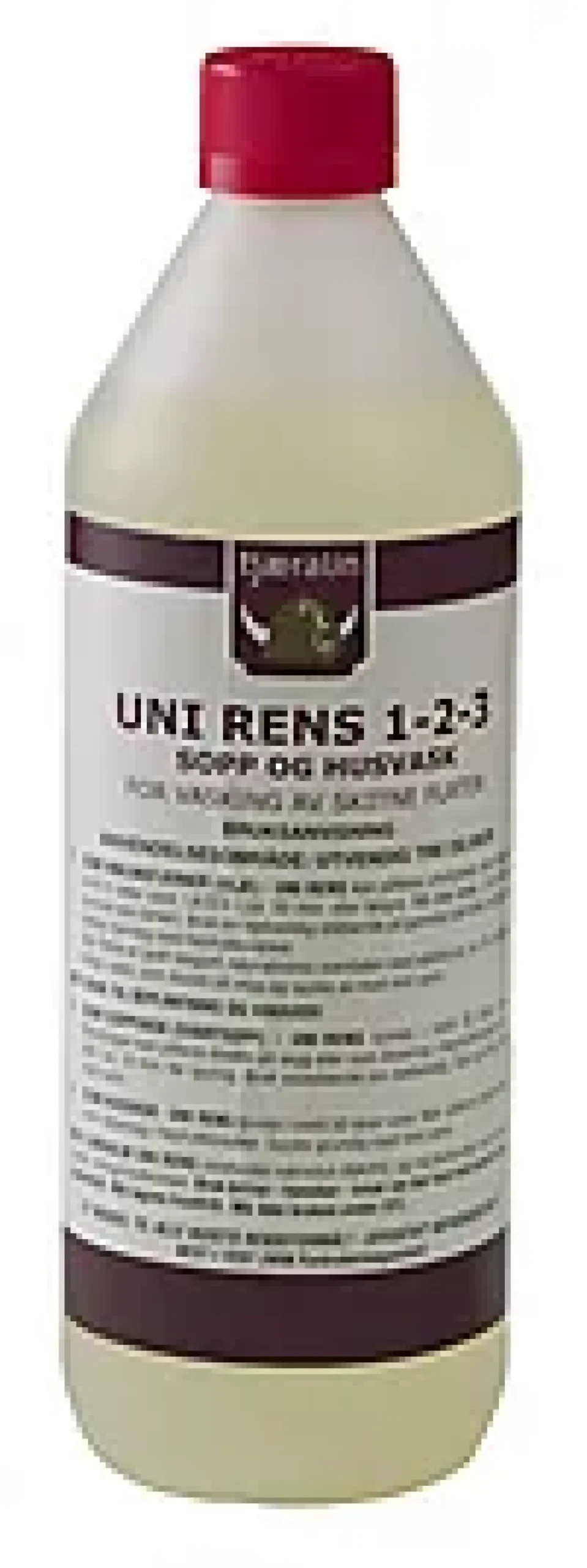 Vaskemiddel uni rens 1-2-3 1l- Best
