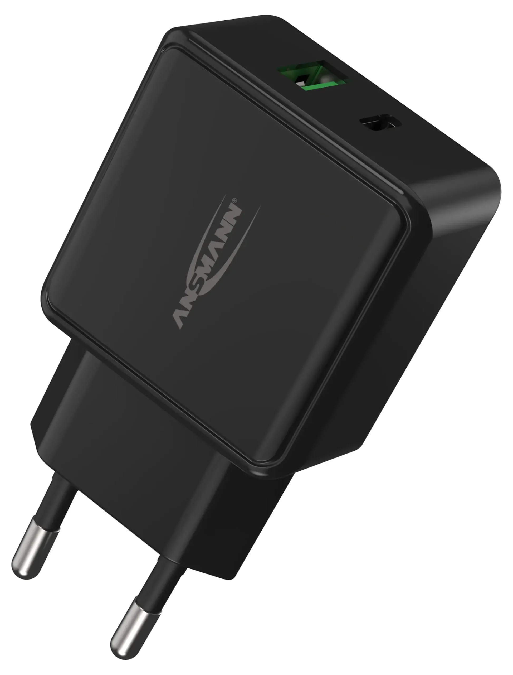 Vegglader 20W 1XUSB-C 1XUSB-A-Ansmann Outlet
