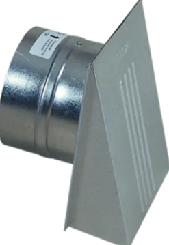 Ventilatorvent aluz 6x6" Ø150-Flexit Clearance