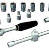 VERKTØYSETT 1/4" 16 DELER-Ironside