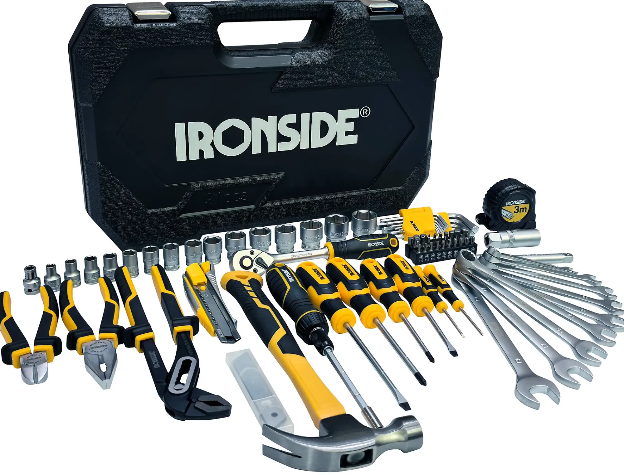 Verkt酶ysett 91 deler-Ironside