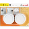 VIBRASJONDEMPER VASKEMASKIN HVIT 4STK Ø65MM-Fix O Moll Clearance