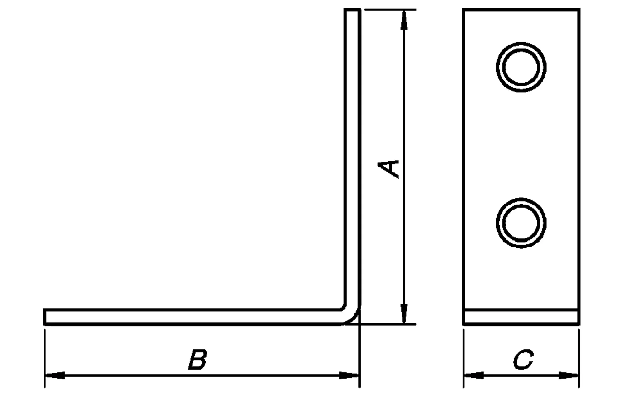 Vinkeljern 6111 50mm-Pn Beslag Sale