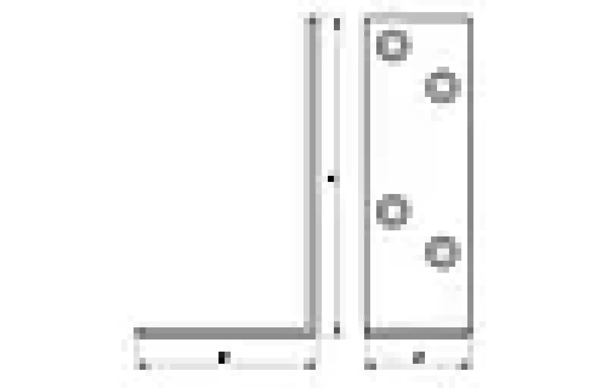 Vinkeljern 6142 115x65x38mm-Pn Beslag