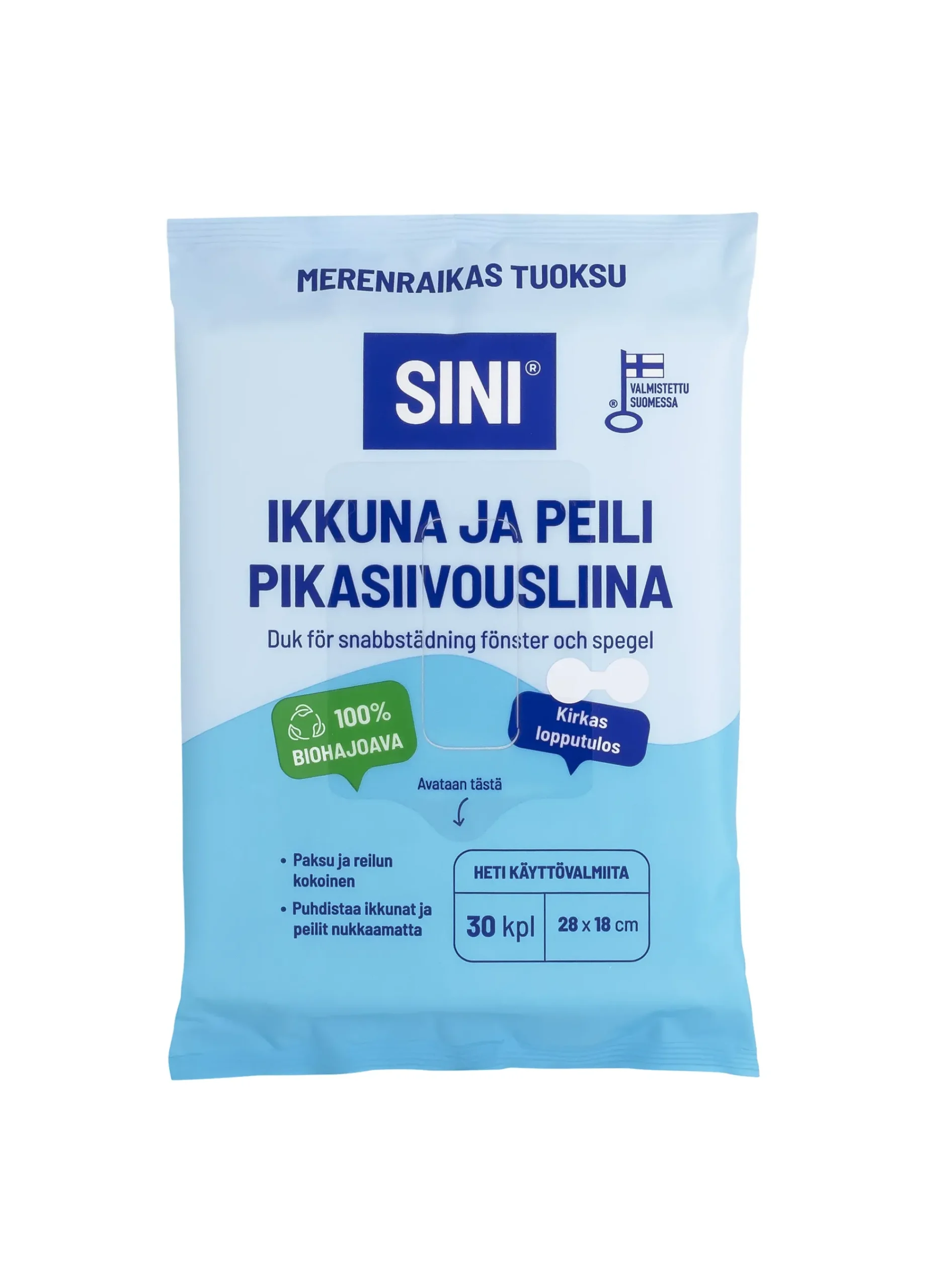 Våtserviett Vindu og Speil-Sini Best