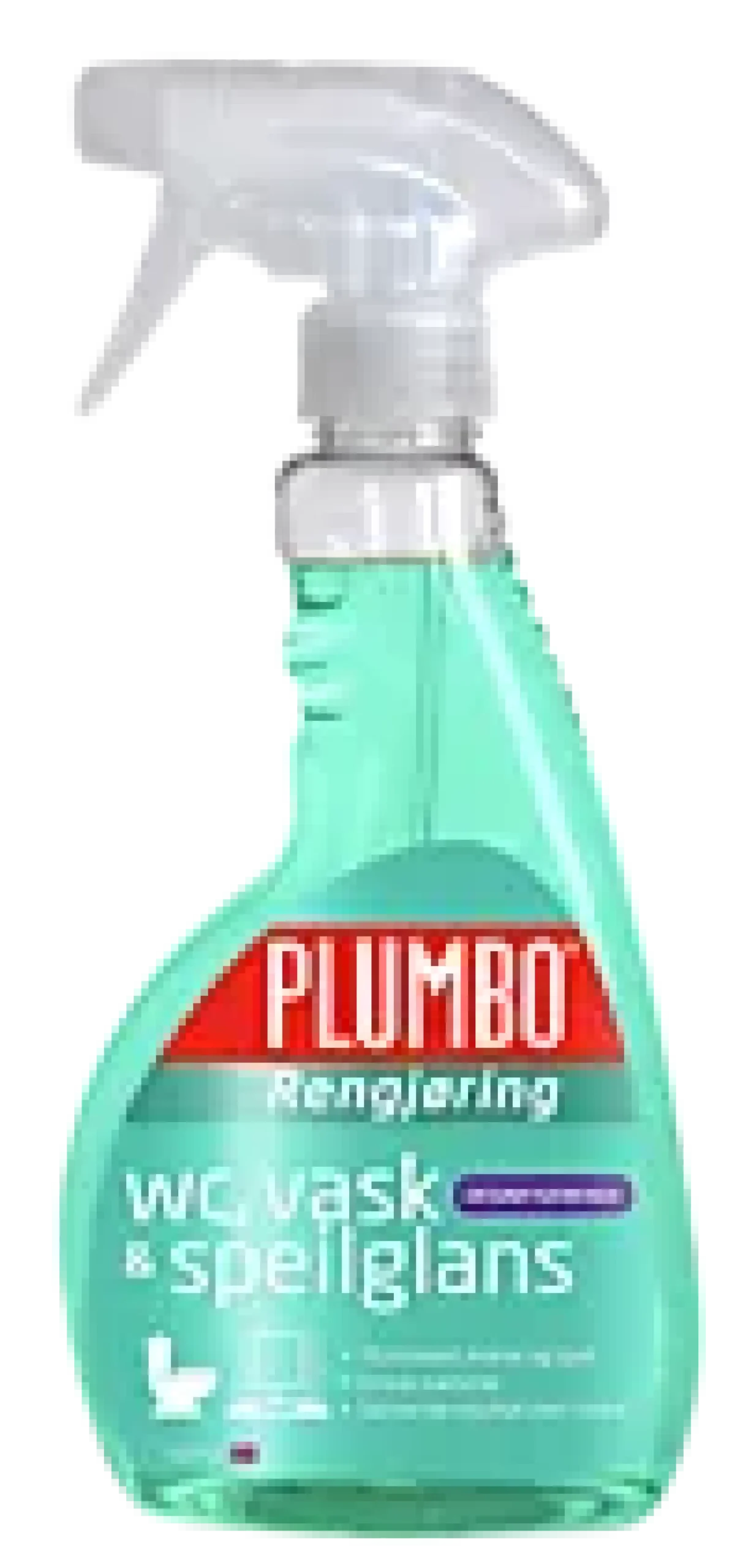 WC VASK & SPEILGLANS 500ML-Plumbo Clearance