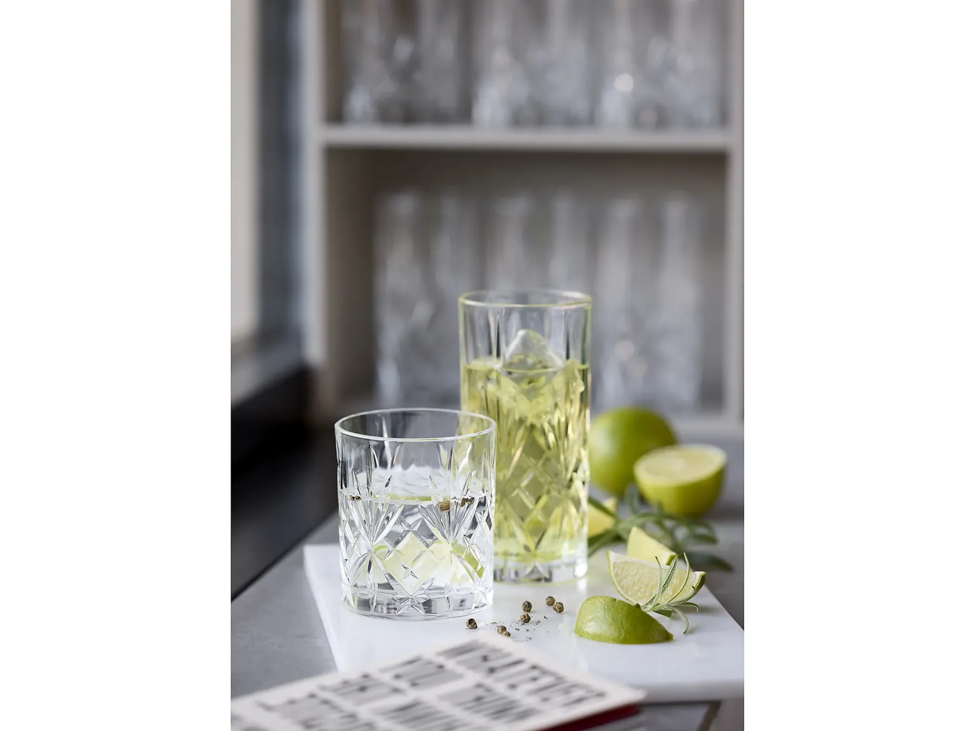 Whiskyglass+ HighballglassMelodia 8stk-Lyngby glas Outlet