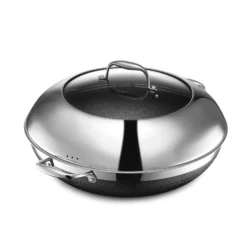 Wok med lokk 36cm hybrid-Hexclad Hot