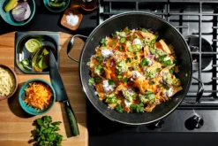 Wok med lokk 36cm hybrid-Hexclad Hot