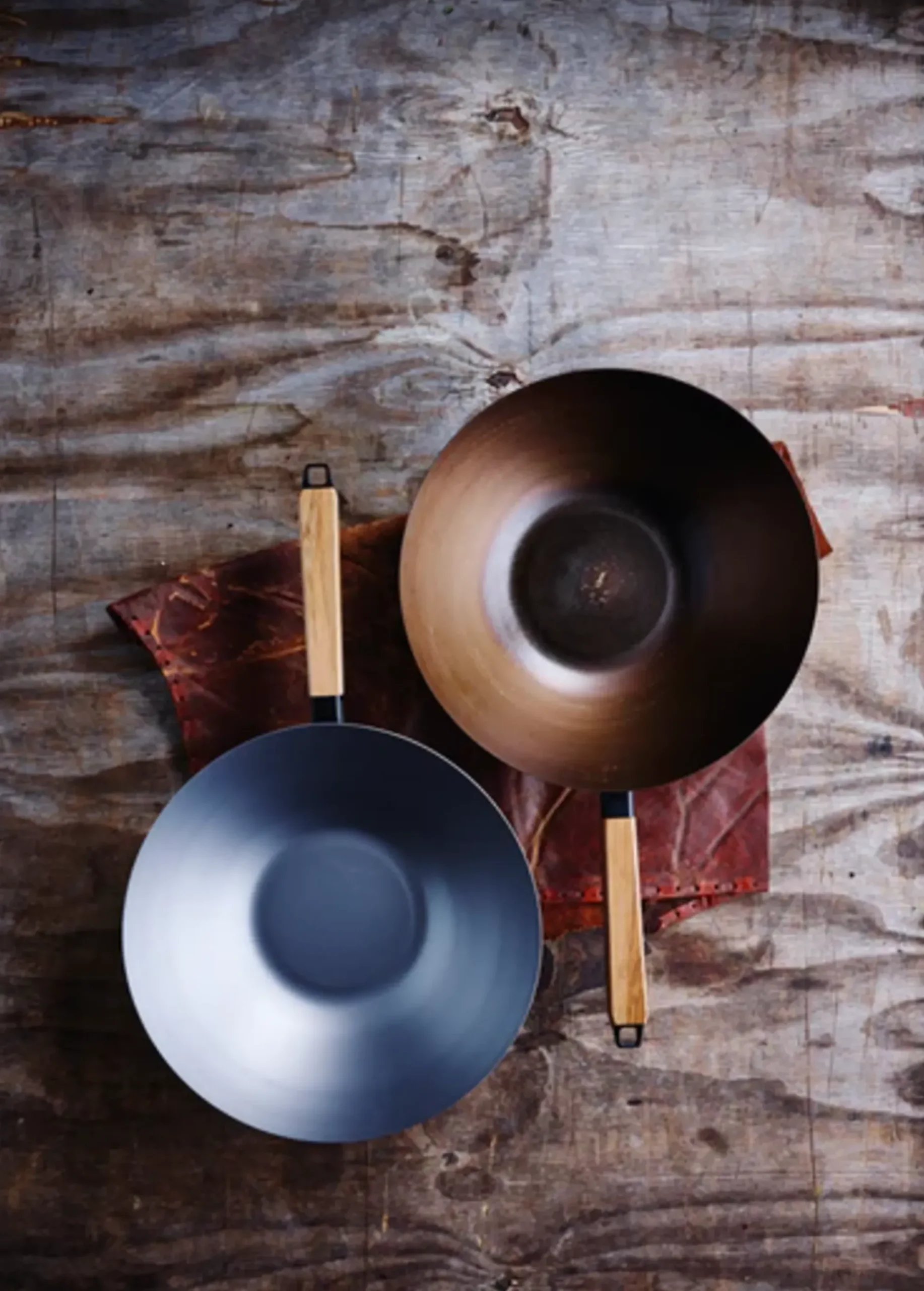 Wok Nomad karbonstål 31cm-Beka New
