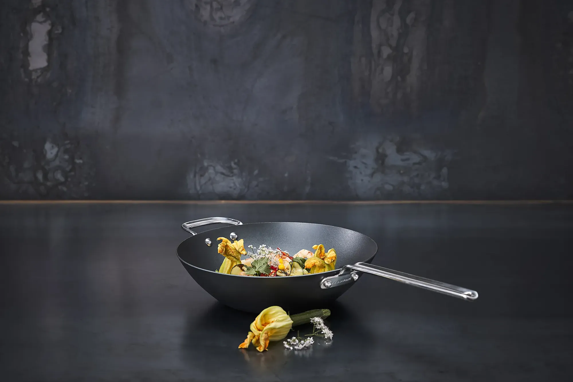 Wokpanne 30cm Black Iron-Scanpan Hot