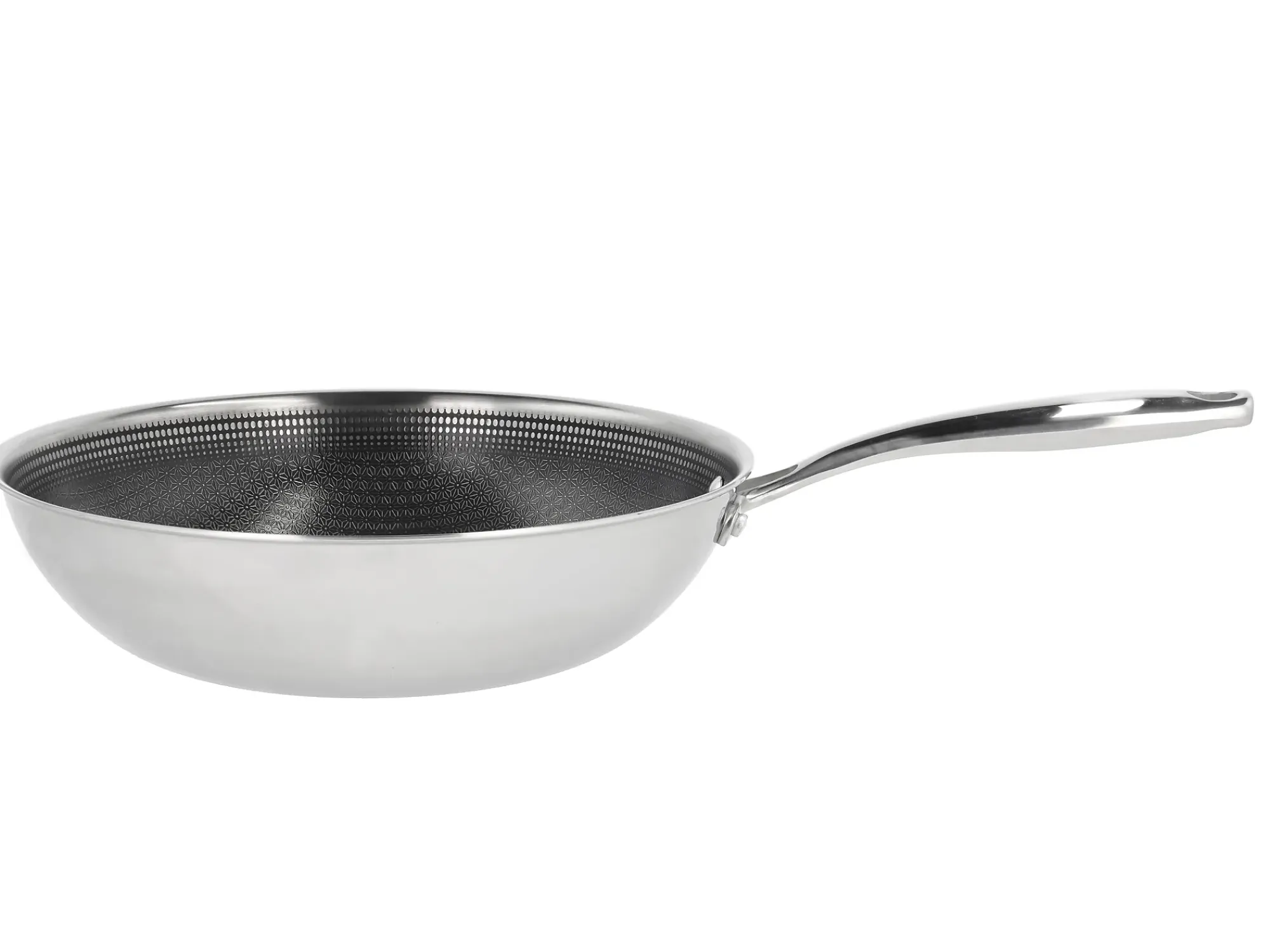 Wok Premium 3-Ply 28cm med Keramisk Hybridbelegg-Invite Online