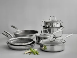 Wok Premium 3-Ply 28cm med Keramisk Hybridbelegg-Invite Online