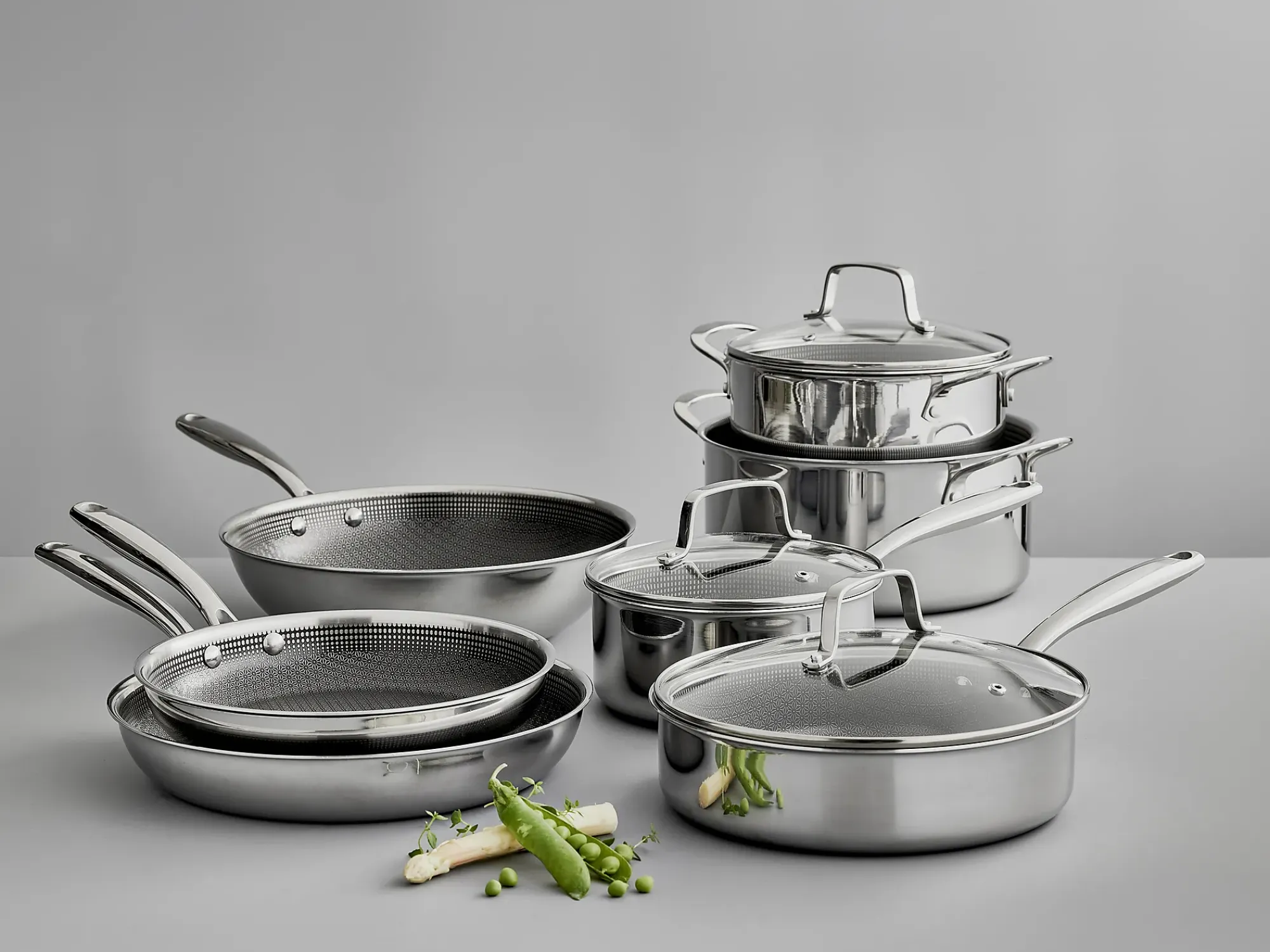 Wok Premium 3-Ply 28cm med Keramisk Hybridbelegg-Invite Online